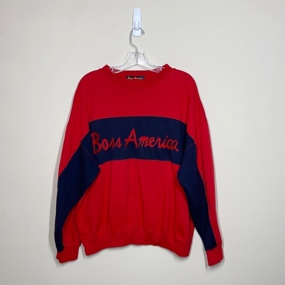 Boss America Vintage Crewneck - Picture 1 of 6